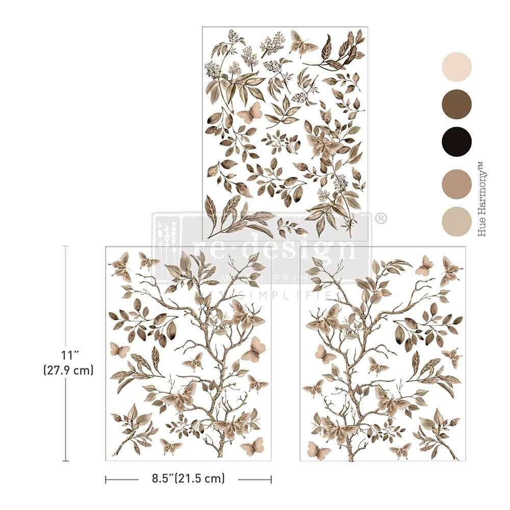 Re-Design with Prima Quiet Contemplation 8,5x11 Inch Middy Transfers (3pcs) (670573) Re-Design with Prima Quiet Contemplation 8,5x11 Inch Middy Transfers (3pcs) (670573)
