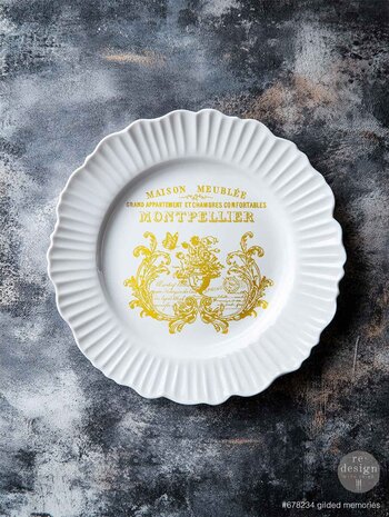 Re-Design with Prima Gilded Memories 8,5x11 Inch H2O Transfers Gold (2pcs) (678234) Re-Design with Prima Gilded Memories 8,5x11 Inch H2O Transfers Gold (2pcs) (678234)