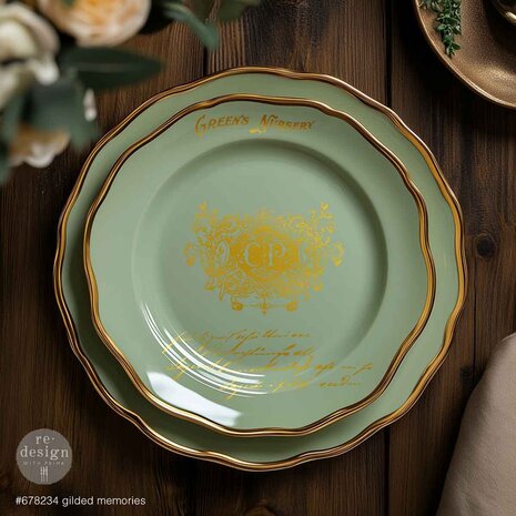 Re-Design with Prima Gilded Memories 8,5x11 Inch H2O Transfers Gold (2pcs) (678234) Re-Design with Prima Gilded Memories 8,5x11 Inch H2O Transfers Gold (2pcs) (678234)