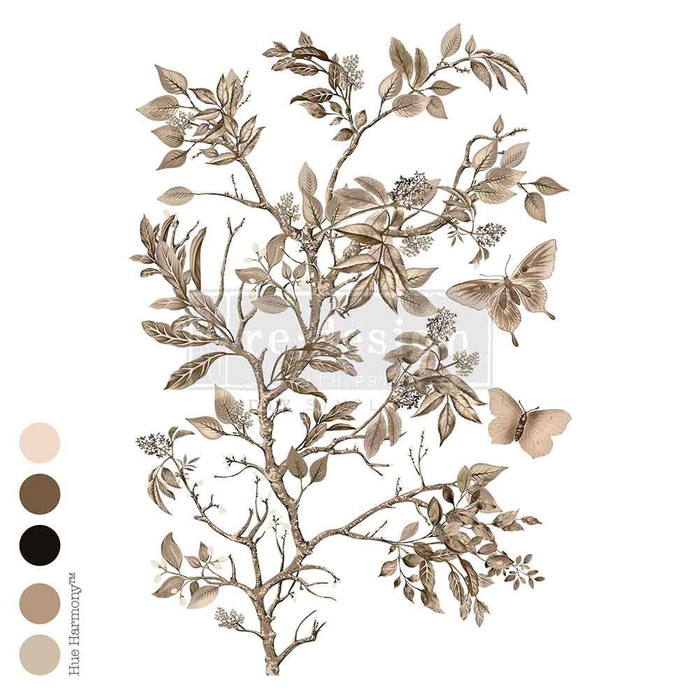 Re-Design with Prima Branch Harmony 24x35 Inch Decor Transfers (670566) Re-Design with Prima Branch Harmony 24x35 Inch Decor Transfers (670566)