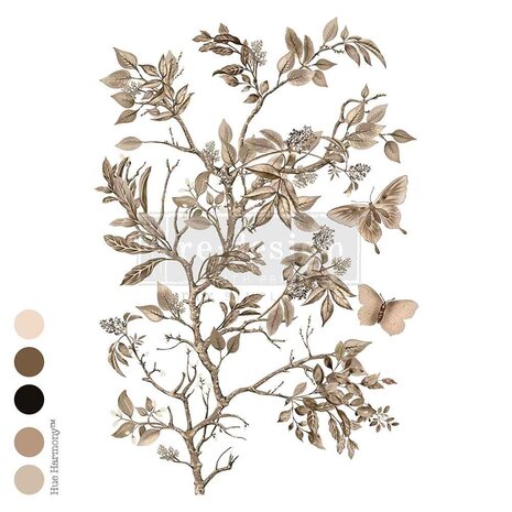 Re-Design with Prima Branch Harmony 24x35 Inch Decor Transfers (670566) Re-Design with Prima Branch Harmony 24x35 Inch Decor Transfers (670566)