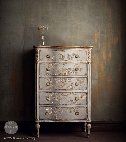 Re-Design with Prima Branch Harmony 24x35 Inch Decor Transfers (670566) Re-Design with Prima Branch Harmony 24x35 Inch Decor Transfers (670566)
