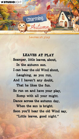 Studio Light Charming Autumn Clear Stamps Leaves at Play (SL-CA-STAMP872) Studio Light Charming Autumn Clear Stamps Leaves at Play (SL-CA-STAMP872)