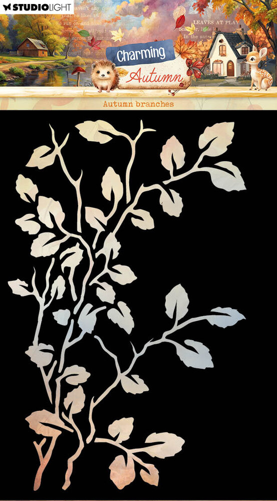 Studio Light Charming Autumn Mask Autumn Branches (SL-CA-MASK361) Studio Light Charming Autumn Mask Autumn Branches (SL-CA-MASK361)
