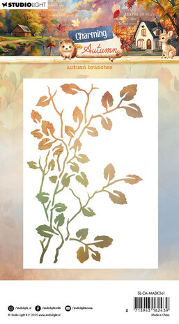 Studio Light Charming Autumn Mask Autumn Branches (SL-CA-MASK361) Studio Light Charming Autumn Mask Autumn Branches (SL-CA-MASK361)