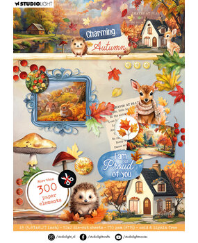 Studio Light Charming Autumn Die-cut Paper Elements (SL-CA-DCPP363) Studio Light Charming Autumn Die-cut Paper Elements (SL-CA-DCPP363)
