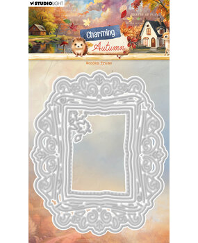 Studio Light Charming Autumn Cutting Die Wooden Frame (SL-CA-CD1036) Studio Light Charming Autumn Cutting Die Wooden Frame (SL-CA-CD1036)