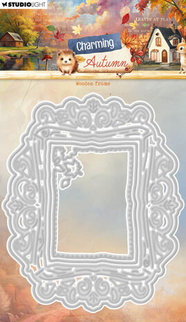 Studio Light Charming Autumn Cutting Die Wooden Frame (SL-CA-CD1036) Studio Light Charming Autumn Cutting Die Wooden Frame (SL-CA-CD1036)