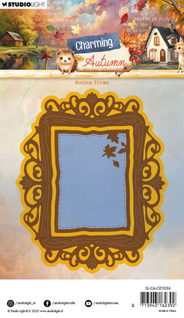 Studio Light Charming Autumn Cutting Die Wooden Frame (SL-CA-CD1036) Studio Light Charming Autumn Cutting Die Wooden Frame (SL-CA-CD1036)