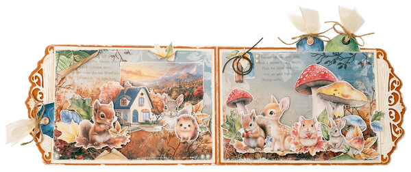 Studio Light Charming Autumn Cutting Die Wooden Frame (SL-CA-CD1036) Studio Light Charming Autumn Cutting Die Wooden Frame (SL-CA-CD1036)