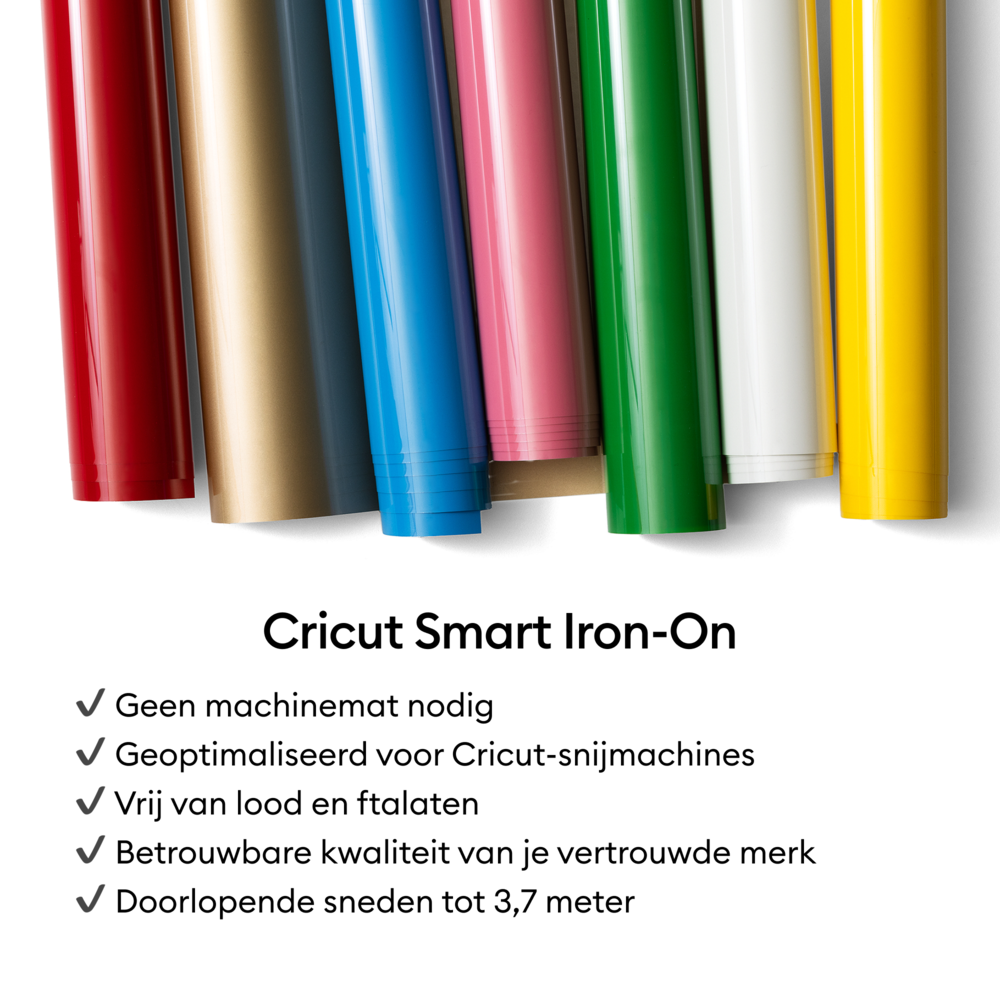 Cricut Smart Iron-On 13x36 Inch Silver (2011656) Cricut Smart Iron-On 13x36 Inch Silver (2011656)