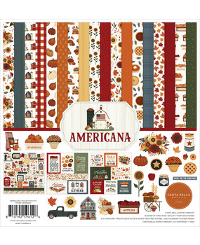 Carta Bella Americana 12x12 Inch Collection Kit (CBA454016)