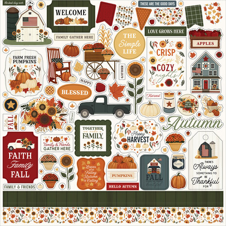 Carta Bella Americana 12x12 Inch Collection Kit (CBA454016) Carta Bella Americana 12x12 Inch Collection Kit (CBA454016)