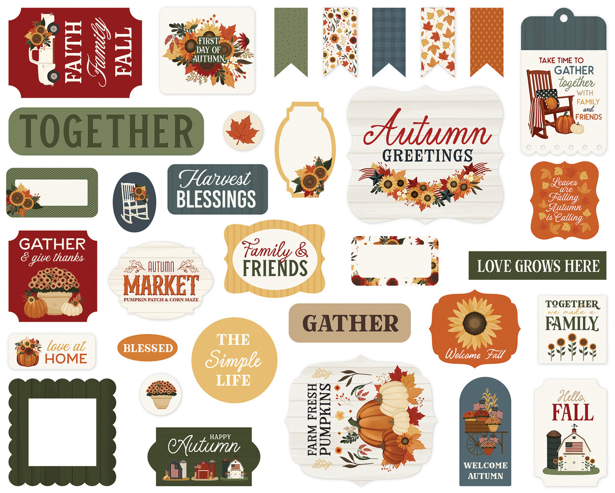 Carta Bella Americana Ephemera (CBA454024) Carta Bella Americana Ephemera (CBA454024)