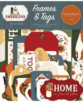 Carta Bella Americana Frames & Tags (CBA454025)
