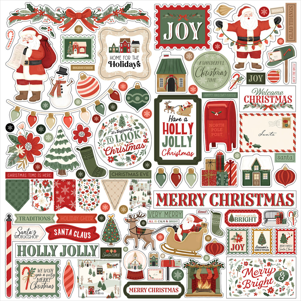 Carta Bella Christmas Village Element Sticker (CBCV458014)
