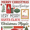 Carta Bella Christmas Village Chipboard Words & Phrases (CBCV458022)