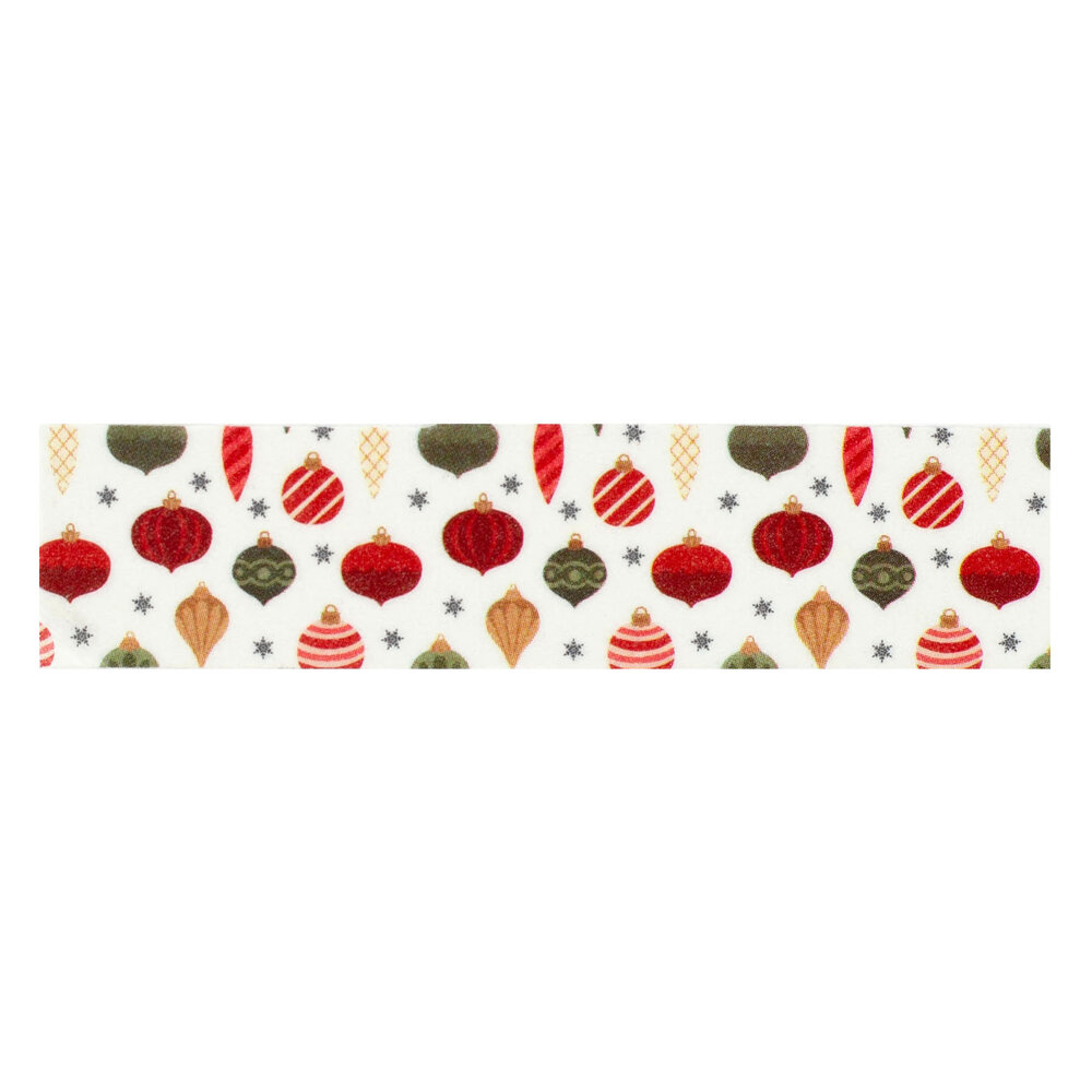 Carta Bella Christmas Village Washi Tape Deck The Halls Ornaments (CBCV458027)