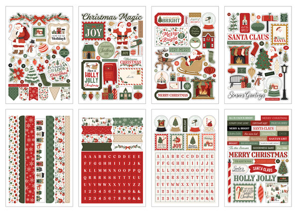 Carta Bella Christmas Village Sticker Book (CBCV458029)