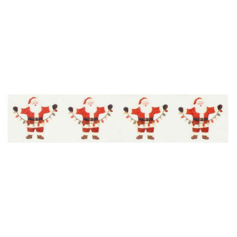 Carta Bella Christmas Village Washi Tape Santa Hanging Lights (CBCV458037)
