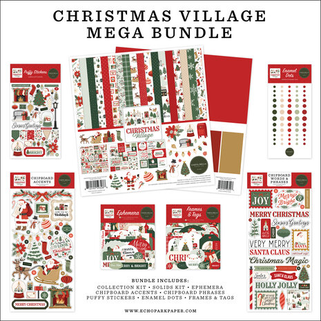 Carta Bella Christmas Village Mega Bundle (CBCV458050)