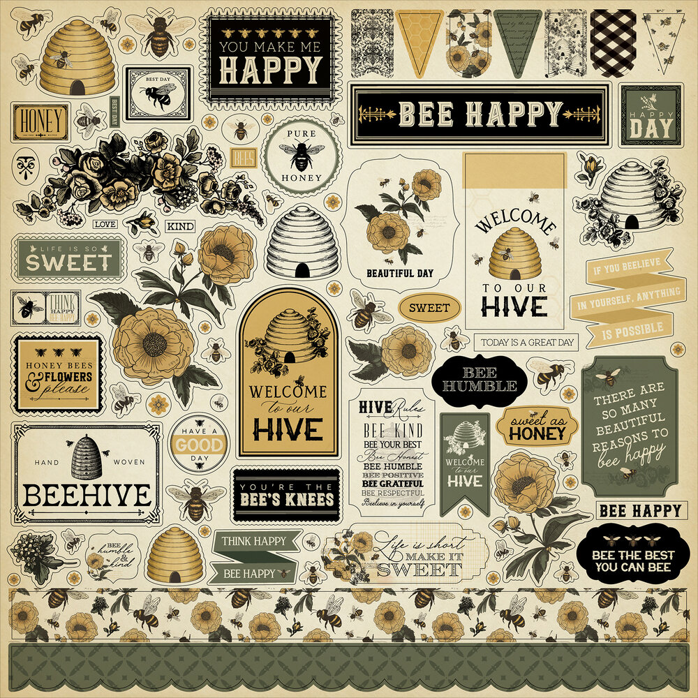 Carta Bella Honey Bee Mega Bundle (CBHB450050)