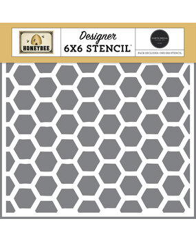 Carta Bella Honey Bee Stencil Our Hive Hexagons (CBHB450034)