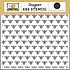 Honey Bee Stencil Swarm Of Bees (CBHB450033) Honey Bee Stencil Swarm Of Bees (CBHB450033)