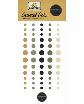 Carta Bella Honey Bee Enamel Dots (CBHB450028)