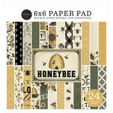 Carta Bella Honey Bee 6x6 Inch Paper Pad (CBHB450023)