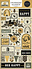 Honey Bee Chipboard Accents (CBHB450021) Honey Bee Chipboard Accents (CBHB450021)