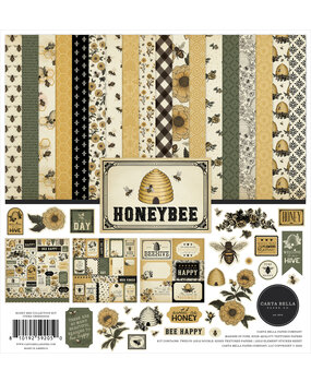 Carta Bella Honey Bee 12x12 Inch Collection Kit (CBHB450016)