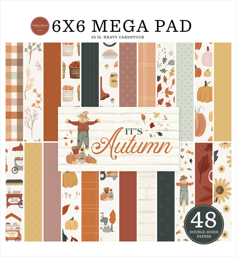 Carta Bella It's Autumn 6x6 Inch Cardmakers Mega Pad (CBIA452031)