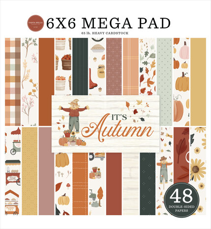 Carta Bella It's Autumn 6x6 Inch Cardmakers Mega Pad (CBIA452031)