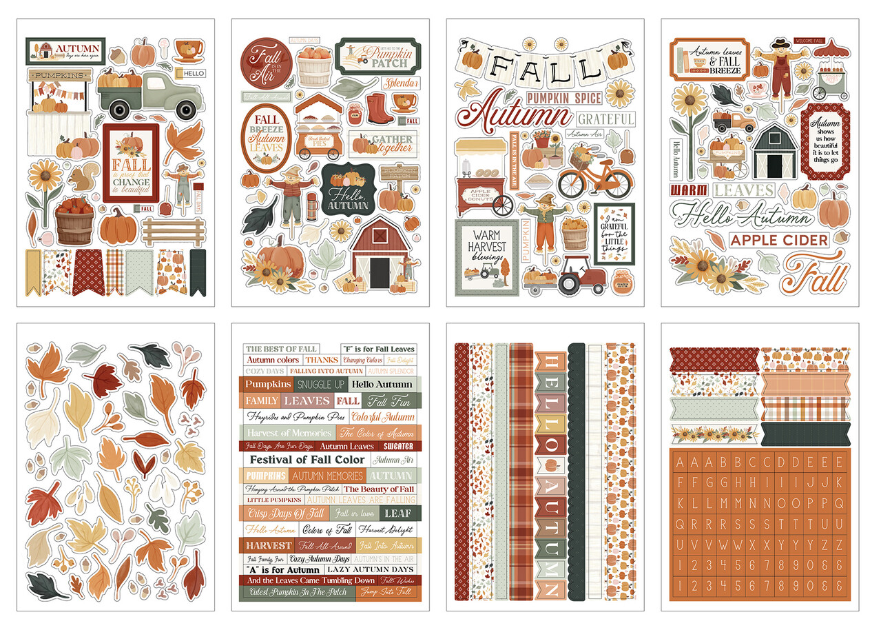 Carta Bella It's Autumn Sticker Book (CBIA452029)