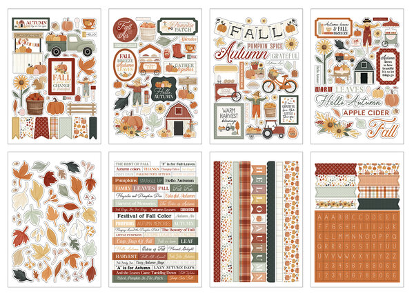 Carta Bella It's Autumn Sticker Book (CBIA452029)