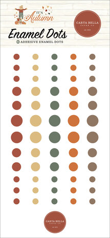 Carta Bella It's Autumn Enamel Dots (CBIA452028)