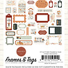 Carta Bella It's Autumn Frames & Tags (CBIA452025) Carta Bella It's Autumn Frames & Tags (CBIA452025)