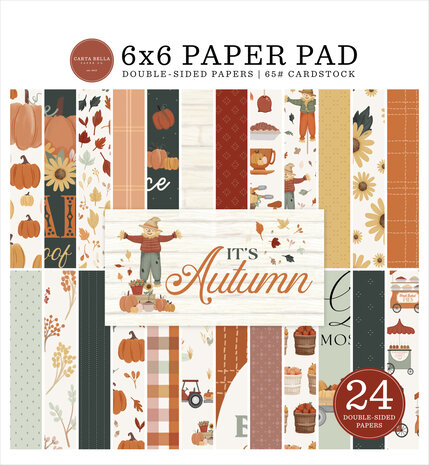 Carta Bella It's Autumn 6x6 Inch Paper Pad (CBIA452023)