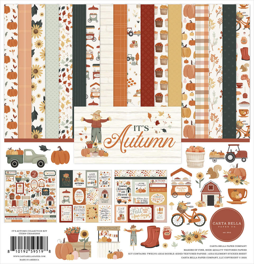 Carta Bella It's Autumn Mega Bundle (CBIA452050)