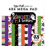 Echo Park Ghosts And Goblins 6x6 Inch Cardmakers Mega Pad (GG451031)