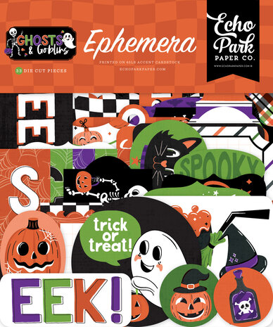 Echo Park Ghosts And Goblins Ephemera (GG451024)