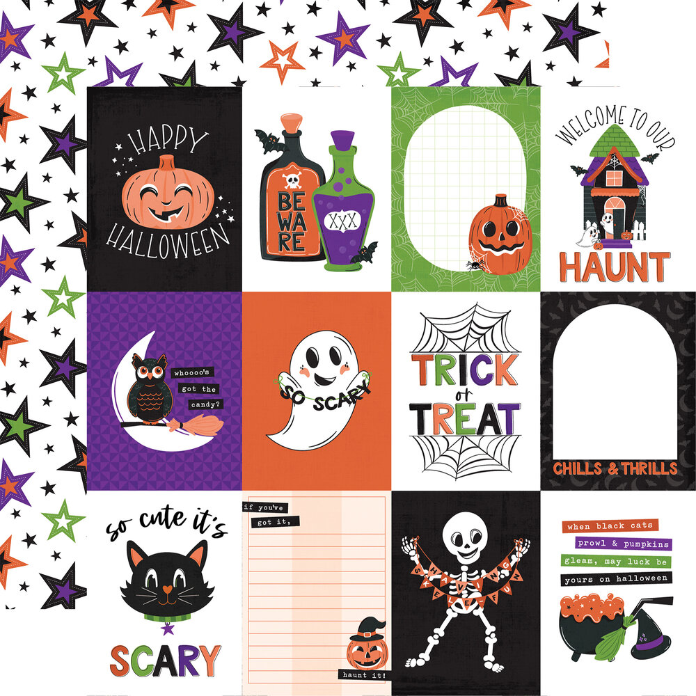 Echo Park Ghosts And Goblins 12x12 Inch Collection Kit (GG451016)