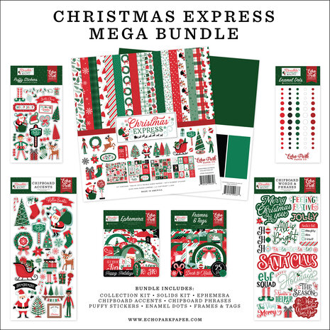 Echo Park Christmas Express Mega Bundle (SCE455050)