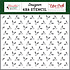 Christmas Express Stencil Merry Christmas Mistletoe (SCE455033)