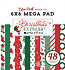 Christmas Express 6x6 Inch Cardmakers Mega Pad (SCE455031)
