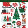 Echo Park Christmas Express Sticker Book (SCE455029)