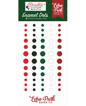 Echo Park Christmas Express Enamel Dots (SCE455028)