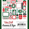 Echo Park Christmas Express Frames & Tags (SCE455025) Echo Park Christmas Express Frames & Tags (SCE455025)