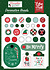 Christmas Express Adhesive Brads (SCE455020)